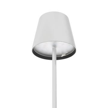 LED Dimmerabile per esterni rechargeable lampada da tavolo LED/4W/4000 mAh 3000/4000/5500K IP44 bianco