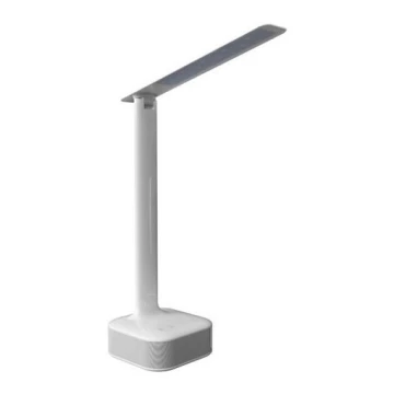 Lampada da tavolo LED dimmerabile con altoparlante ROBIN MUSIC LED/7W/230V 3000-6000K bianco