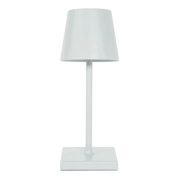 Lampada da tavolo LED dimmerabile con funzione Touch LED/3,5W/5V 5200 mAh IP54 bianco