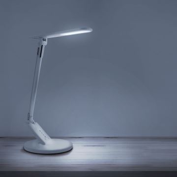Lampada da tavolo LED dimmerabile con funzione Touch OPTIMUM LED/7W/230V USB 3000/4000/6000K bianco
