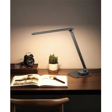 Lampada da tavolo LED dimmerabile con USB LED/7,5W/230V 3000K/4000K/5500K antracite