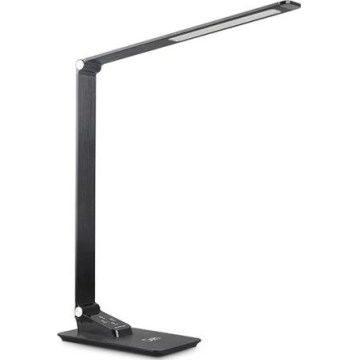 Lampada da tavolo LED dimmerabile con USB LED/7W/230V 3000K/4000K/5500K nero