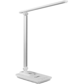 Lampada da tavolo LED dimmerabile con USB LED/9W/230V 3000K/4000K/5500K bianco