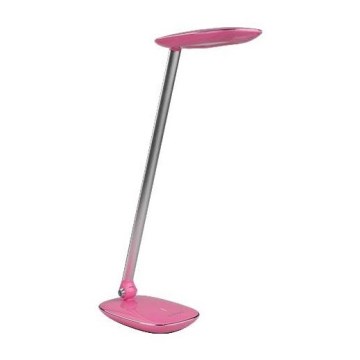 Lampada da tavolo LED dimmerabile con USB MOANA LED/6W/230V rosa