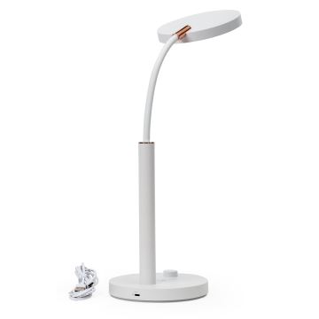 LED Lampada da tavolo ricaricabile dimmerabile LED/5W/5V 4000 mAh 3700/4200K CRI 97 bianco