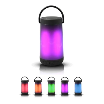 Lampada da tavolo LED RGB con speaker Bluetooth 5W/3,7V 2000 mAh