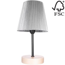 Lampada da tavolo MILA 1xE14/25W/230V birch – FSC certificato