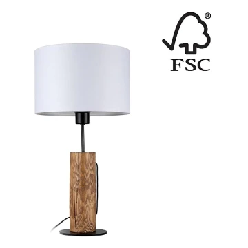 Lampada da tavolo PINO 1xE27/40W/230V - certificato FSC