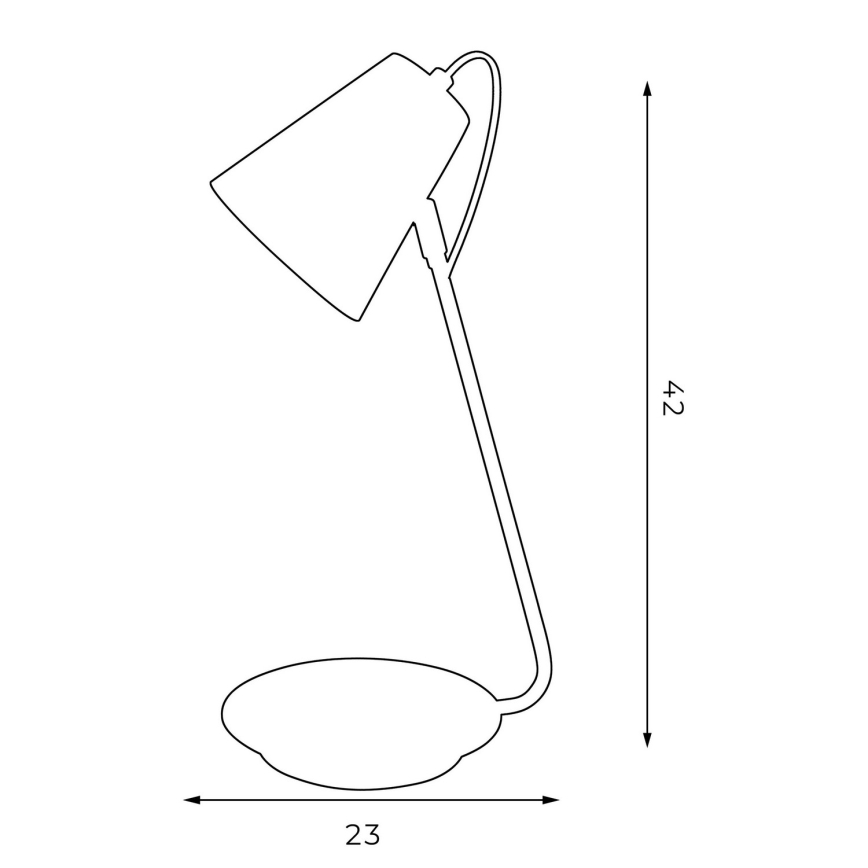 Lampada da tavolo TABLE LAMPS 1xE27/60W/230V