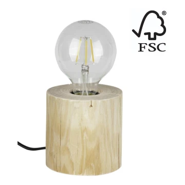 Lampada da tavolo TRABO 1xE27/25W/230V - certificato FSC