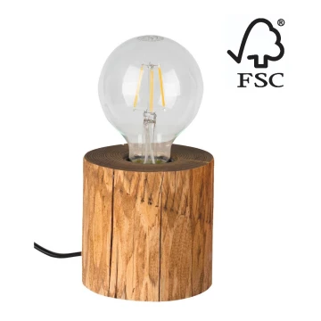 Lampada da tavolo TRABO 1xE27/25W/230V - certificato FSC