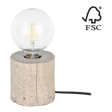 Lampada da tavolo TRABO 1xE27/25W/230V - certificato FSC