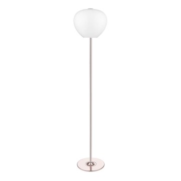 Lampada da terra ARAGON 3xG9/3W/230V bianco/rosa oro