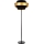 Lampada da terra PRETO GOLD 1xE27/60W/230V - certificato FSC