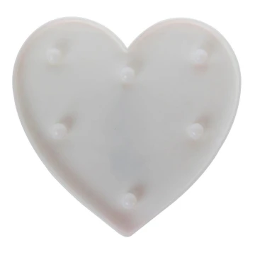 Lampada decorativa LED HEART LED/2xAA