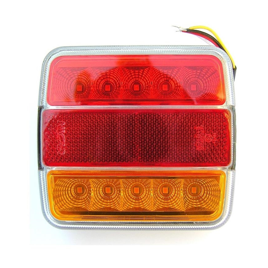 Lampada di posizione LED MULTI LED/1,5W/12V IP65 rosso/arancione