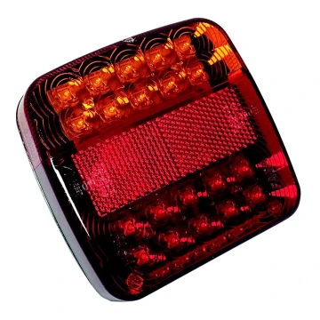 Lampada di posizione LED MULTI LED/1,5W/12V IP67 rosso/arancione