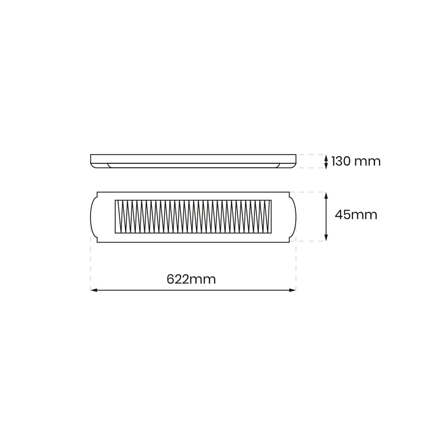 Lampada fluorescente 2xG13/18W/230V