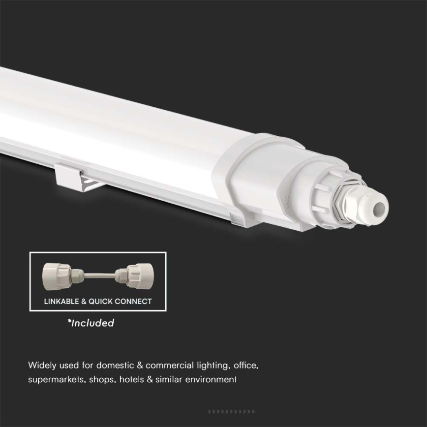 Lampada fluorescente tecnica LED LED/18W/230V 4000K IP65 60 cm