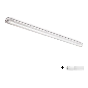 Lampada fluorescente tecnica LED T8 1xG13/18W/230V 4000K IP65 128 cm