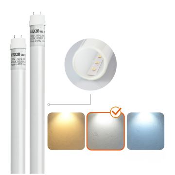 Lampada fluorescente tecnica LED T8 2xG13/9W/230V 4000K IP65 67,5 cm