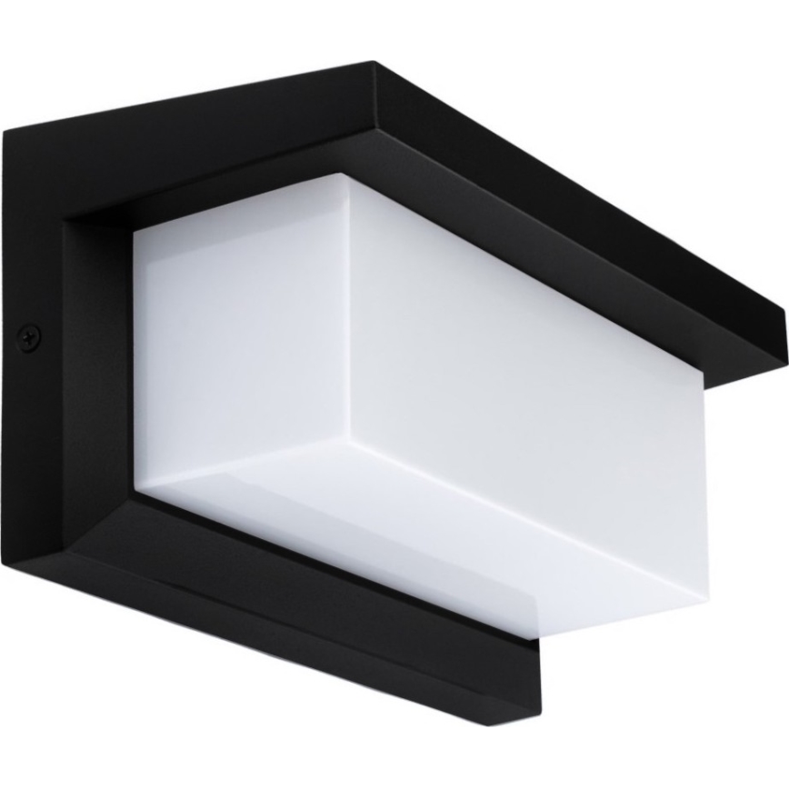 Applique a LED da esterno con lampadina con sensore crepuscolare NEELY 1xE27/9W/230V IP54 nero