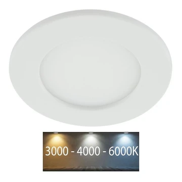 Lampada LED da incasso per bagni LED/6W/230V 3000/4000/6000K IP44