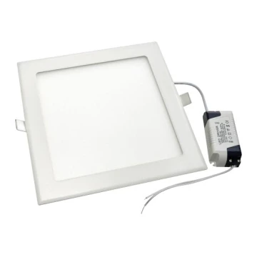 Lampada LED da incasso per bagni RIKI-V LED/18W/230V 225x225 mm IP40