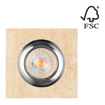 Lampada LED da incasso VITAR 1xGU10/5W/230V CRI 90 arenaria – FSC certificato