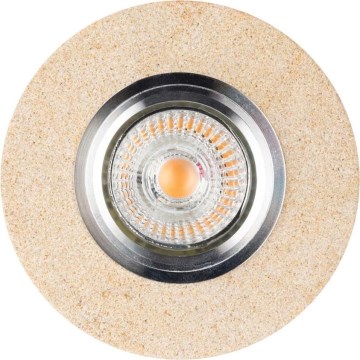 Lampada LED da incasso VITAR 1xGU10/5W/230V CRI 90 arenaria – FSC certificato