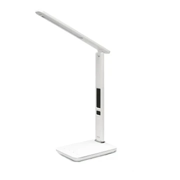 Lampada LED da tavolo con display LED/9W/230V bianco