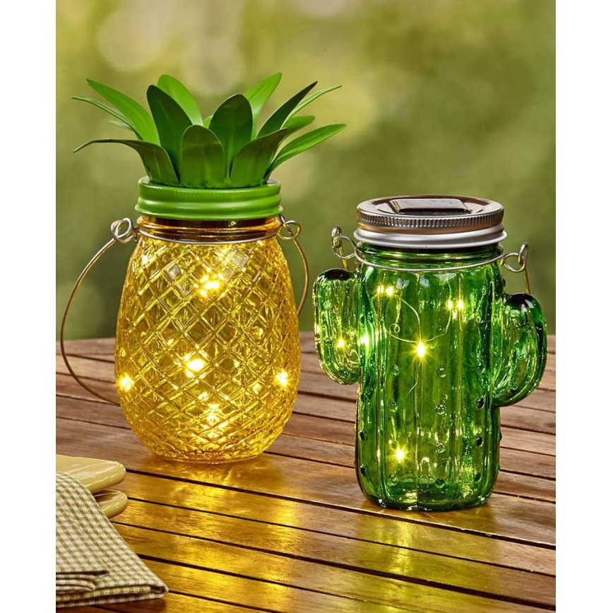 Lampada LED solare JAR LED/1,2V IP44 ananas