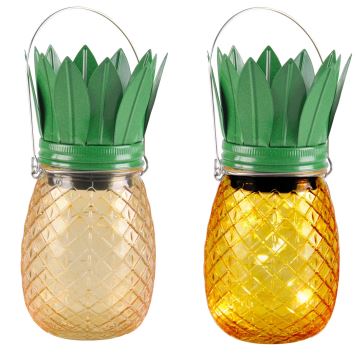 Lampada LED solare JAR LED/1,2V IP44 ananas