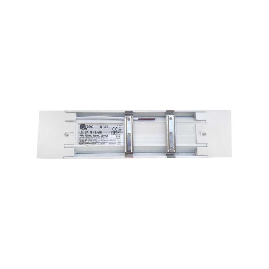 Lampada LED sottopensile QTEC LED/9W/230V 30 cm bianco