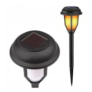 Lampada solare a LED con sensore crepuscolare LED/2V IP44