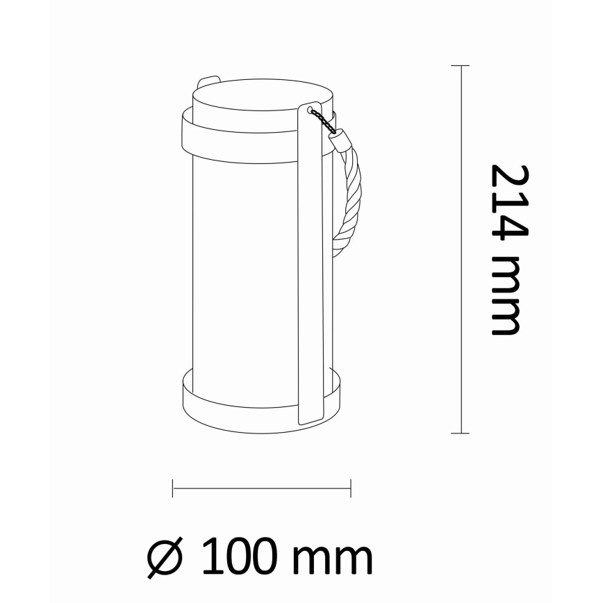 Lampada solare LED ASKOY LED/1,2V IP44