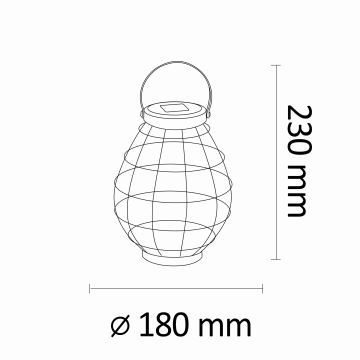 Lampada solare LED KOGE LED/1,2V IP44