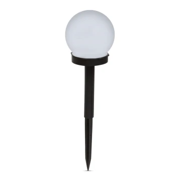 Lampada solare LED LED/1,2V 40mAh IP44 nera