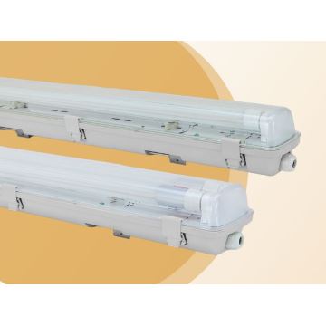 Lampada tecnica fluorescente LIMEA T8 2xG13/10W/230V IP65 1500mm