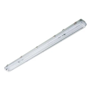 Lampada tecnica fluorescente T8 2xG13/18W/230V IP65 126 cm