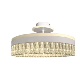 LED Dimmerabile cristallo Lampadario a plafone LED/75W/230V 3000-6500K bianco + telecomando