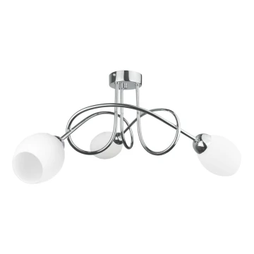 Lampadario a plafone TWIST WHITE 3xE14/40W/230V