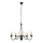 Lampadario a sospensione con catena MALBO 5xE14/60W/230V