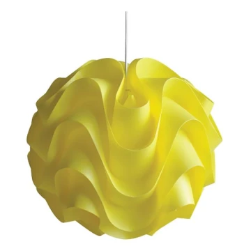 Lampadario a sospensione con filo 1xE27/60W W-3022 giallo