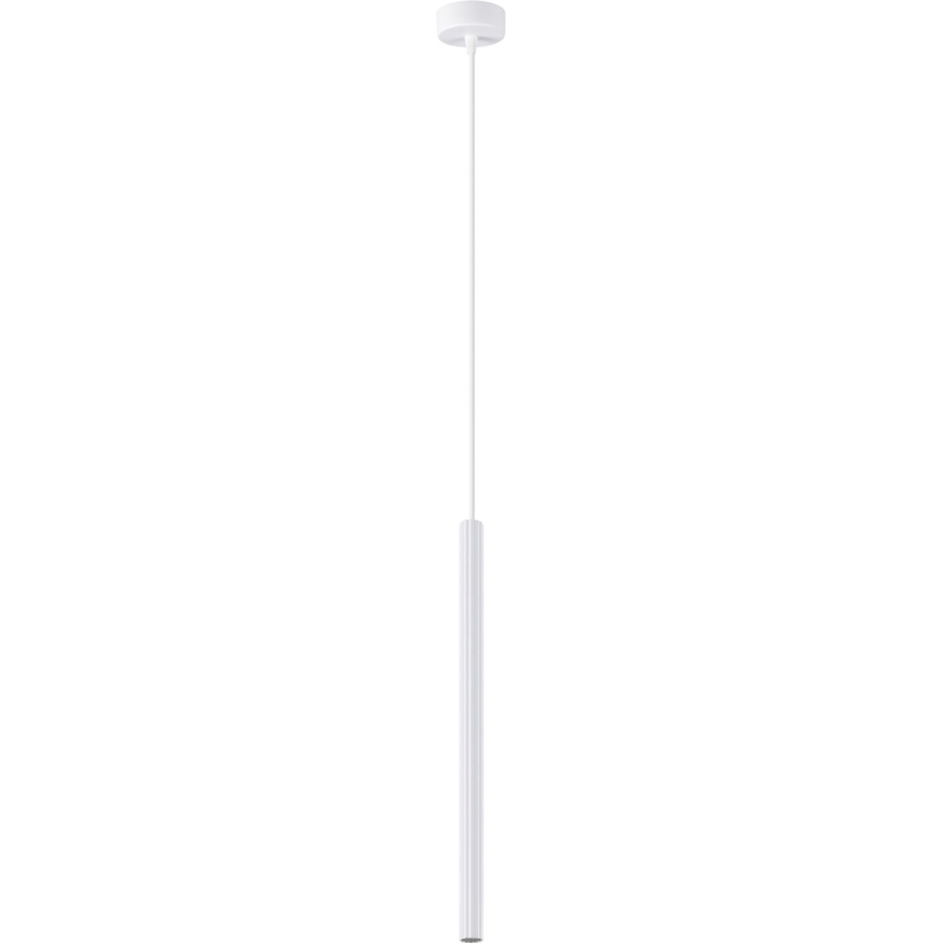 Lampadario a sospensione con filo ARCHE 1xG9/8W/230V bianco