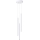 Lampadario a sospensione con filo ARCHE 3xG9/8W/230V bianco