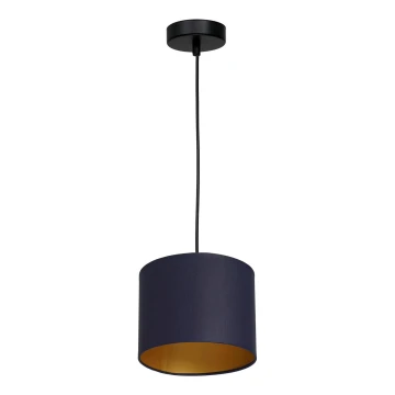 Lampadario a sospensione con filo ARDEN 1xE27/60W/230V diametro 18 cm viola/oro