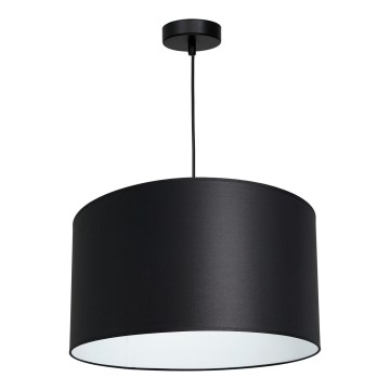 Lampadario a sospensione con filo ARDEN 1xE27/60W/230V diametro 40 cm nero/bianco