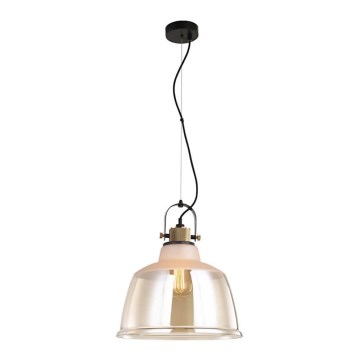 Lampadario a sospensione con filo ASGARD 1xE27/11W/230V beige