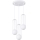 Lampadario a sospensione con filo BRINA 3xG9/8W/230V bianco